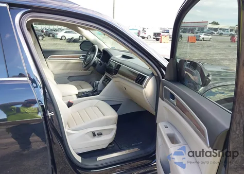 2018 Volkswagen Atlas 3.6L V6 Sel Premium from USA, damaged, VIN 1V2NR2CA5JC534119